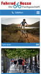 Mobile Screenshot of fahrrad-hesse.de